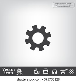 Settings icon vetor