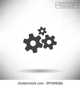 Settings icon vetor