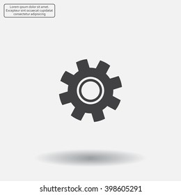 Settings icon vetor