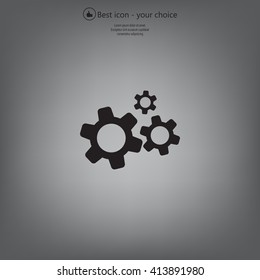 Settings icon vetor