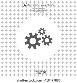 Settings icon vetor