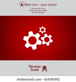 Settings icon vetor