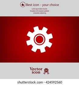 Settings icon vetor