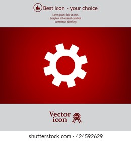 Settings icon vetor