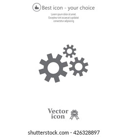 Settings icon vetor