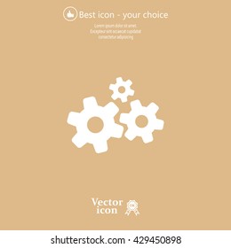 Settings icon vetor