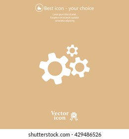 Settings icon vetor