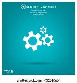 Settings icon vetor