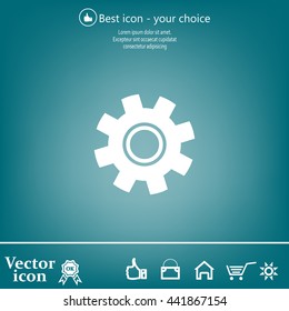 Settings icon vetor