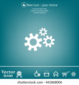 Settings icon vetor