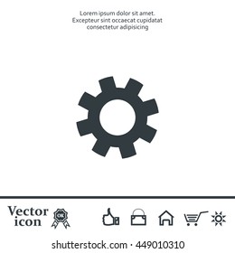 Settings icon vetor