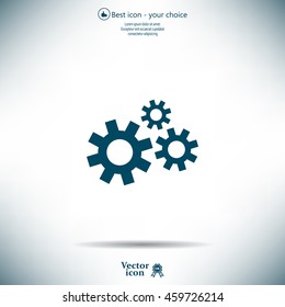 Settings icon vetor
