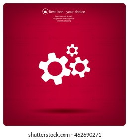 Settings icon vetor