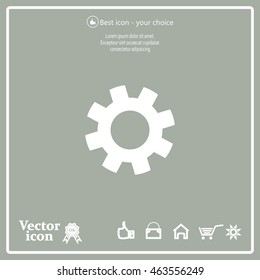 Settings icon vetor