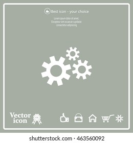 Settings icon vetor