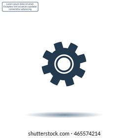Settings icon vetor