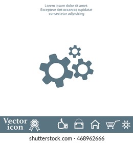 Settings icon vetor