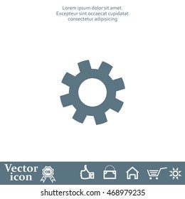 Settings icon vetor