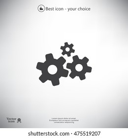 Settings icon vetor