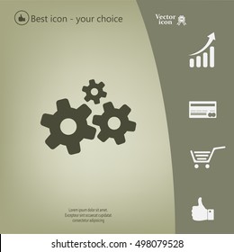 Settings icon vetor