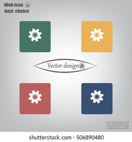 Settings icon vetor