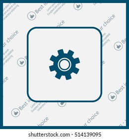 Settings icon vetor
