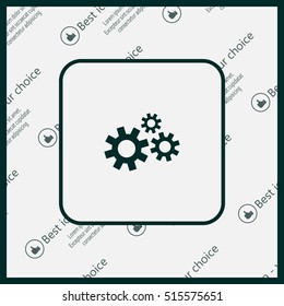 Settings icon vetor