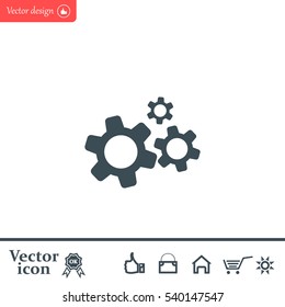 Settings icon vetor