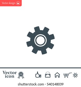 Settings icon vetor