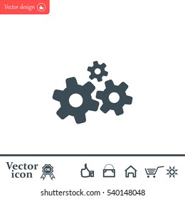 Settings icon vetor