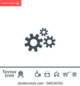 Settings icon vetor