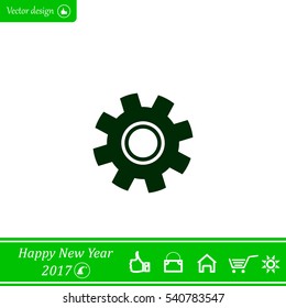 Settings icon vetor