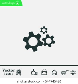 Settings icon vetor