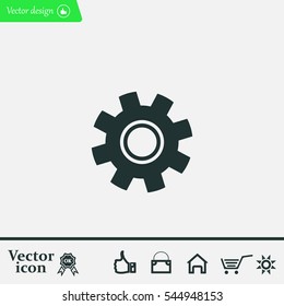 Settings icon vetor