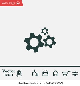 Settings icon vetor