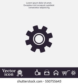 Settings icon vetor