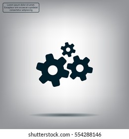 Settings icon vetor