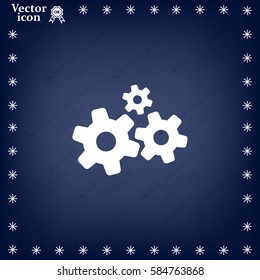 Settings icon vetor