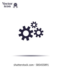 Settings icon vetor