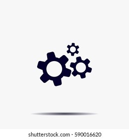 Settings icon vetor