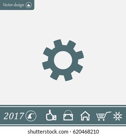 Settings icon vetor