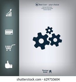 Settings icon vetor