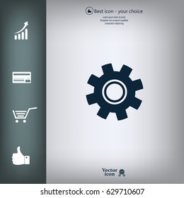 Settings icon vetor