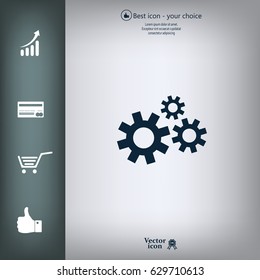 Settings icon vetor