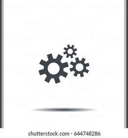Settings icon vetor