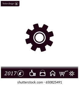 Settings icon vetor