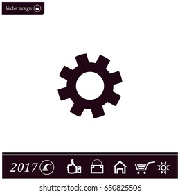 Settings icon vetor