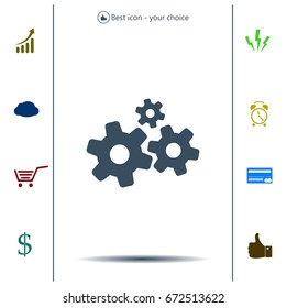 Settings icon vetor
