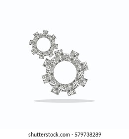 settings icon for web design