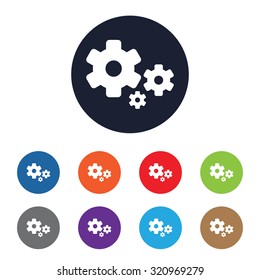 Settings icon for web and mobile